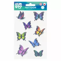 Tatuae Motylki Sticker Boo