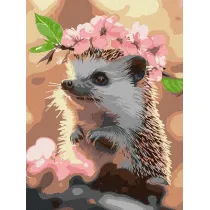 Ideyka Malowanie po numerach - Je�yk w wi�niowym 30x40cm