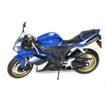Motocykl Yamaha YZF-R1 granatowy 1:10 WELLY