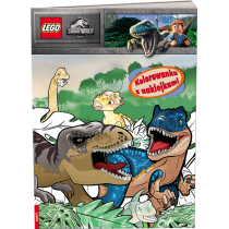 LEGO Jurassic World. Kolorowanka z naklejkami