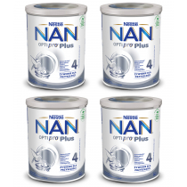 Nestle Nan Optipro Plus 4 Mleko modyfikowane junior dla dzieci po 2 roku Zestaw 4 x 800 g