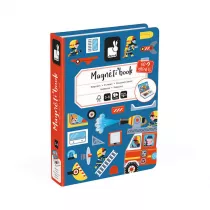 Magnetyczna ukadanka Stra poarna Magnetibook Janod