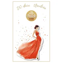 AbCard Kartka okoliczno�ciowa Urodziny (wymienne cyfry)