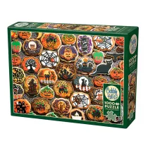 Puzzle 1000 Halloweenowe ciasteczka G3 Cobble Hill