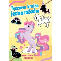 T�czowa kraina jednoro�c�w. Naklejki-zdrapki