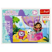 Puzzle 20 miniMaxi Kolorowy dzie Gabby 2 TREFL