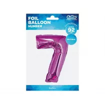 Godan Balon foliowy cyfra 7 FG-C85R7 rowy 92cm