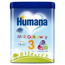 Humana 3 Mali Odkrywcy Napj mleczny w proszku po 12. miesicu 650 g