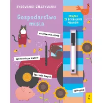 Rysowanki-zmazywanki. Gospodarstwo misia
