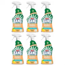 Cillit Bang Naturally Powerful spray czyszczcy do azienki z kwaskiem cytrynowym zestaw 6 x 750 ml
