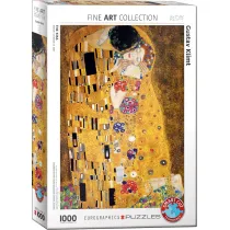 Puzzle 1000 el. Gustav Klimt, Pocaunek Eurographics