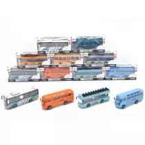 Autobus metalowy w pude�ku MIX Trifox
