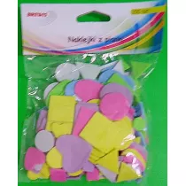 Brewis Naklejki z pianki figury 200 szt.