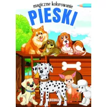 Pieski. Magiczne kolorowanie