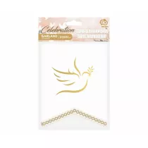 Godan Girlanda Chrzest �wi�ty flagi 13.5 x 17.5 cm