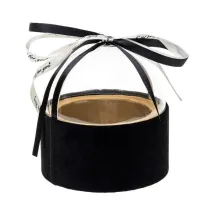 Rozette Pude�ko Flower Box czarny