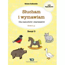 Sucham i wymawiam. Zeszyt 3. Goski k, g