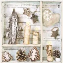 Serwetki Lunch Natural Eco Winter Decorations SDGW014701