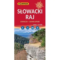 Mapa turystyczna - Sowacki Raj 1:35 000