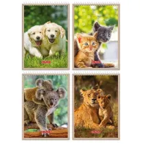 Herlitz Notatnik A6/40K kratka Animals