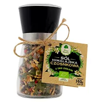 Dary Natury Sl himalajska w mynku z zioami czosnkowa 140 g Bio
