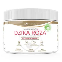 Progress Labs Dzika Ra 70% naturalnej witaminy C suplement diety w proszku 300 g