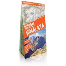 Indian Himalaya trekking map 1:350 000  laminat V2