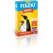 Fiszki obrazkowe. Kwartet. Zwierz�ta. J�zyk angielski