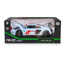 Model RMZ 1:32 Audi R8 2015 blue Daffi