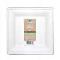 Talerze trzcina cukrowa 20x20cm 6 szt.