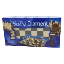 Szachy Diament drewniane Rafa Magiera
