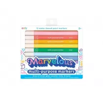 Ooly Flamastry olejowe do r�nych powierzchni Marvelous 12 szt.