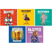 Karnet KW Urodziny m�skie �mieszne mix