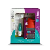 b.box bblv Zestaw Soniczna szczoteczka dla dziecka Snik+ Bidon ze somk arbuzowy
