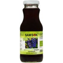 Viands Sam sok z czerwonych winogron NFC 250 ml Bio
