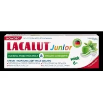 Lacalut Junior Pasta do zbw dla dzieci od 6 lat jabkowo-mitowa 55 ml