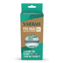 Yarrah Worki na psie odchody kompostowalne 60 szt.