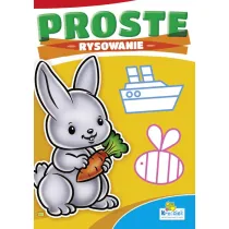Kolorowanka A4 16 str. Proste kolorowanie - Kr�lik