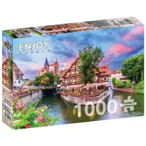 Puzzle 1000 el. Esslingen am Necker, Niemcy Enjoy
