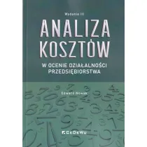 Analiza koszt�w w ocenie dzia�alno�ci przedsi�biorstwa