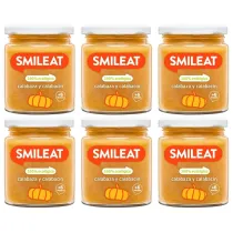 Smileat S�oiczek z ekologiczn� dyni� i cukini� po 6 miesi�cu Zestaw 6 x 230 g Bio