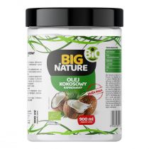 Big Nature Olej kokosowy rafinowany 900 ml Bio