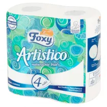 Foxy Papier toaletowy Artistico Bia�y 4 szt.