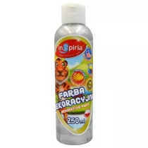 InSpiria Farba dekoracyjna metaliczna srebrna 250 ml
