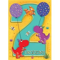Henry Karnet B6 Urodziny 2 - Dinozaury