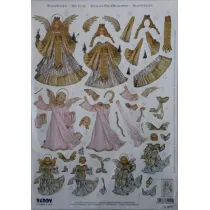 Galeria Hobby Arkusz do techniki 3D sztancowany 29.7x21cm