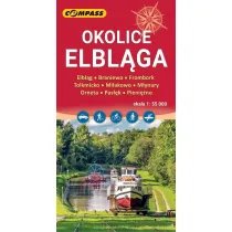 Mapa turystyczna - Okolice Elbl�ga