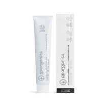 Georganics Naturalna pasta remineralizuj�ca do z�b�w z hydroksyapatytem i aktywnym w�glem, na przebarwienia i bielsze z�by, Activated Charcoal 75 ml