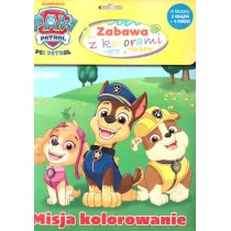Misja kolorowanie. Psi Patrol. Zabawa z kolorami