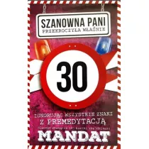 Yeku Karnet Urodziny 30 damskie JCX - 010